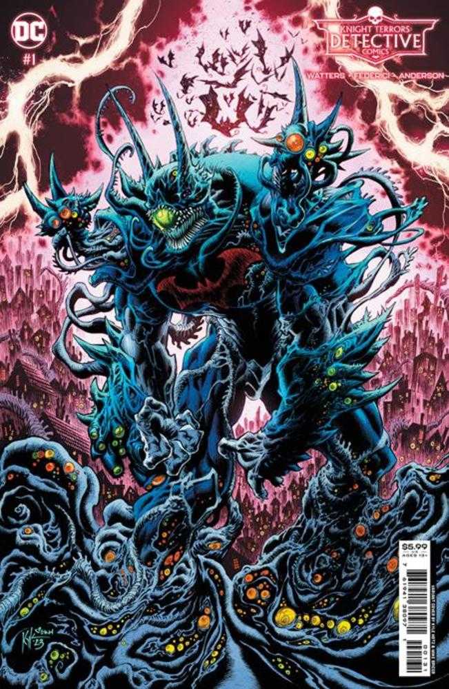 DC Comics COMIC BOOK Knight Terrors Detective Comics #1 (Of 2) Cover C Kyle Hotz Card Stock Variant