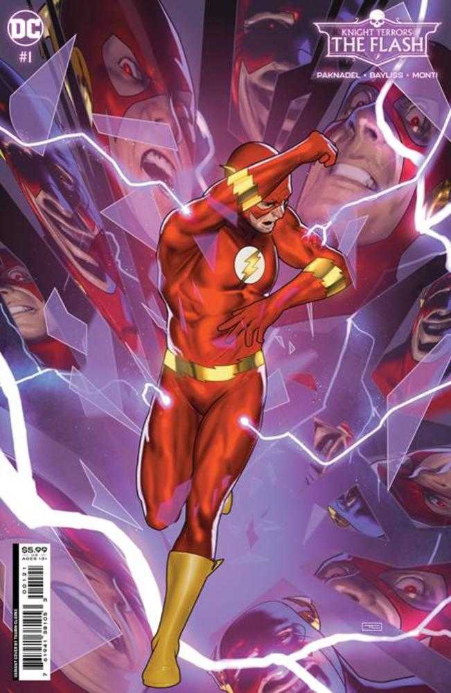 DC Comics COMIC BOOK Knight Terrors Flash #1 (Of 2) Cover B Taurin Clarke Card Stock Variant