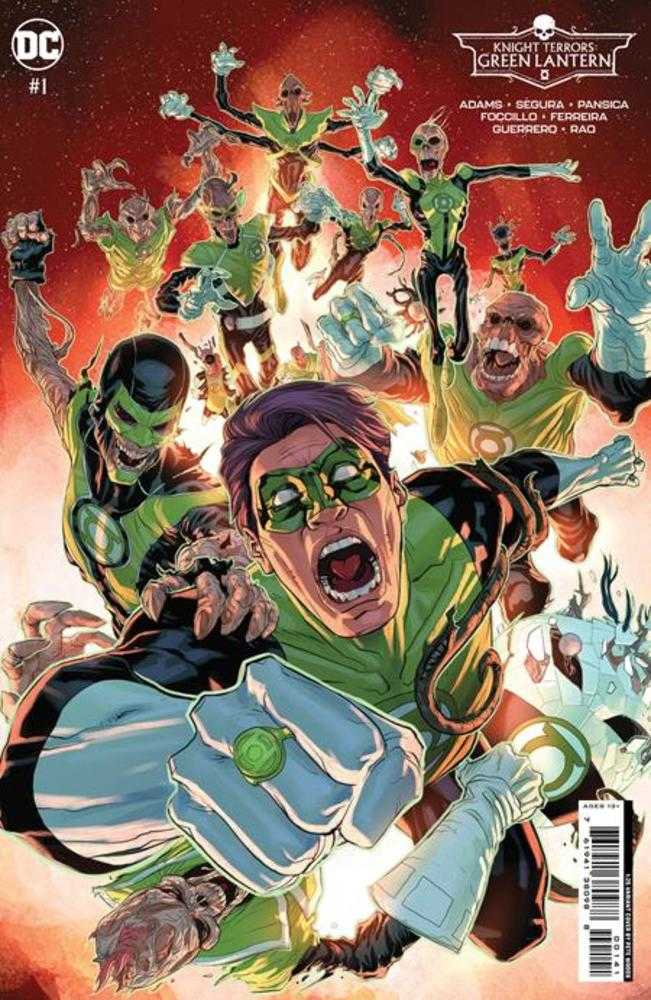 DC Comics COMIC BOOK Knight Terrors Green Lantern #1 (Of 2) Cover E 1 in 25 Pete Woods Card Stock Variant