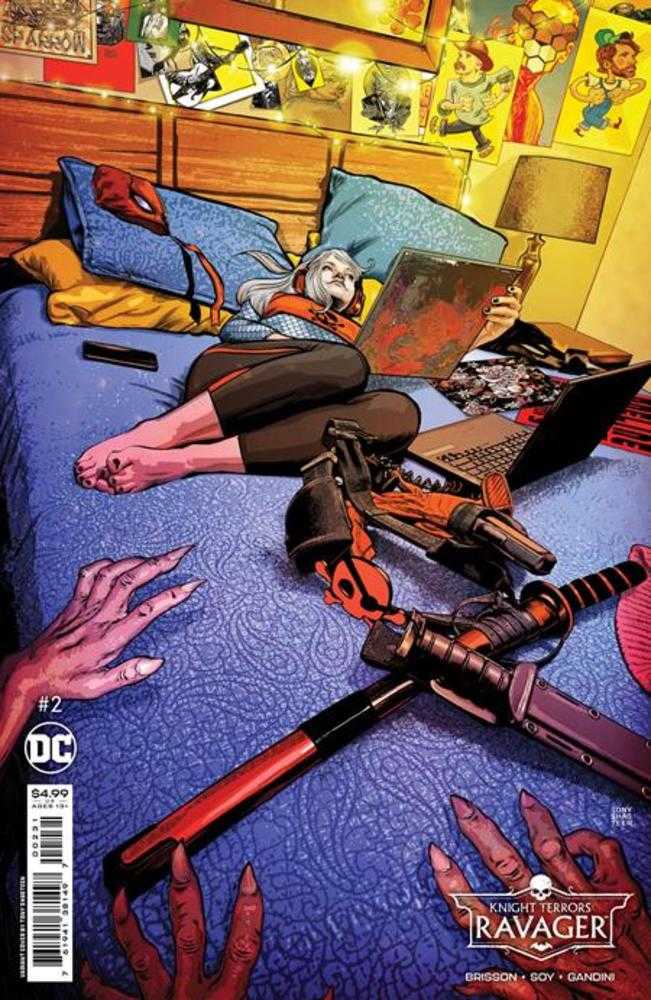 DC Comics COMIC BOOK Knight Terrors Ravager #2 (Of 2) Cover C Tony Shasteen Card Stock Variant