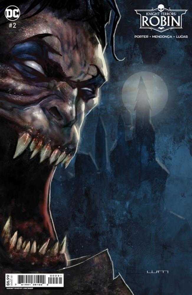 DC Comics COMIC BOOK Knight Terrors Robin #2 (Of 2) Cover C Liam Sharp Card Stock Variant