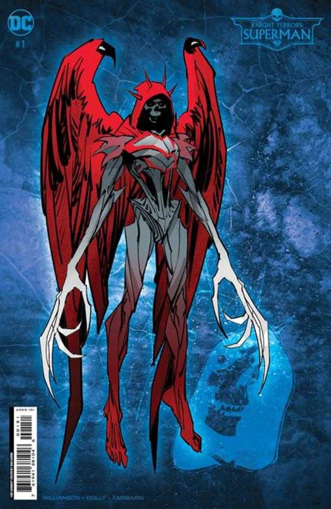DC Comics COMIC BOOK Knight Terrors Superman #1 (Of 2) Cover F 1 in 50 Dan Mora Design Card Stock Variant