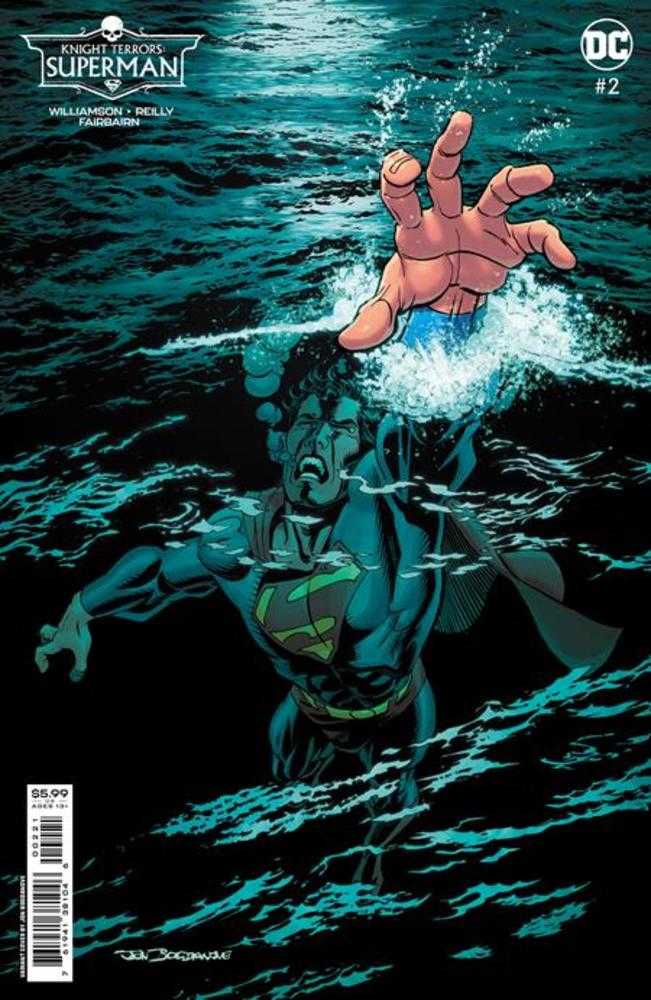 DC Comics COMIC BOOK Knight Terrors Superman #2 (Of 2) Cover B Jon Bogdanove Card Stock Variant