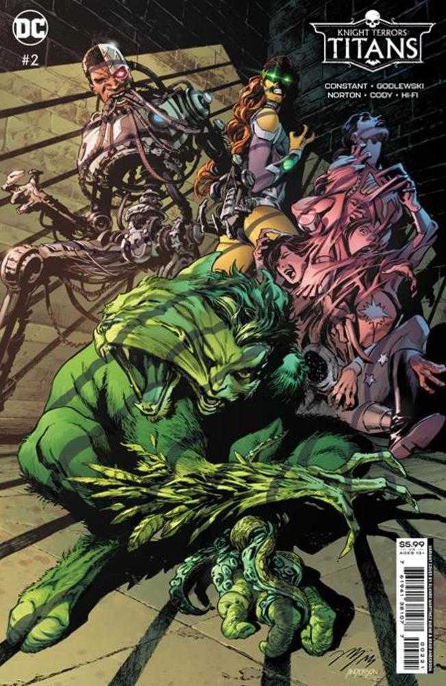 DC Comics COMIC BOOK Knight Terrors Titans #2 (Of 2) Cover B Alvaro Martinez Bueno Card Stock Variant