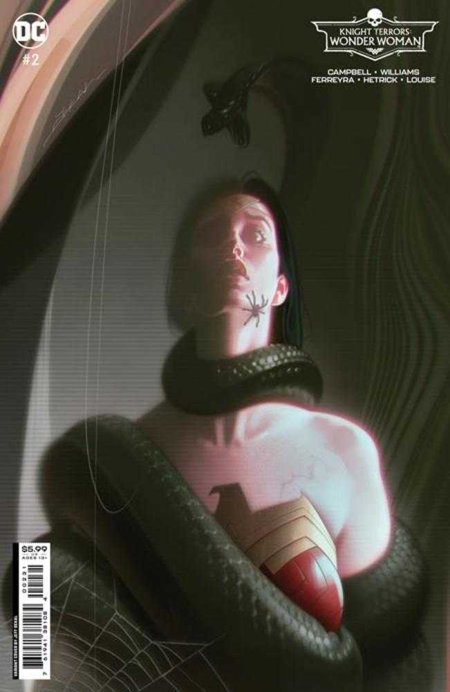 DC Comics COMIC BOOK Knight Terrors Wonder Woman #2 (Of 2) Cover C Jeff Dekal Card Stock Variant