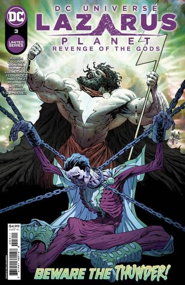 DC Comics COMIC BOOK Lazarus Planet Revenge Of The Gods #3 (Of 4) Cover A Guillem March