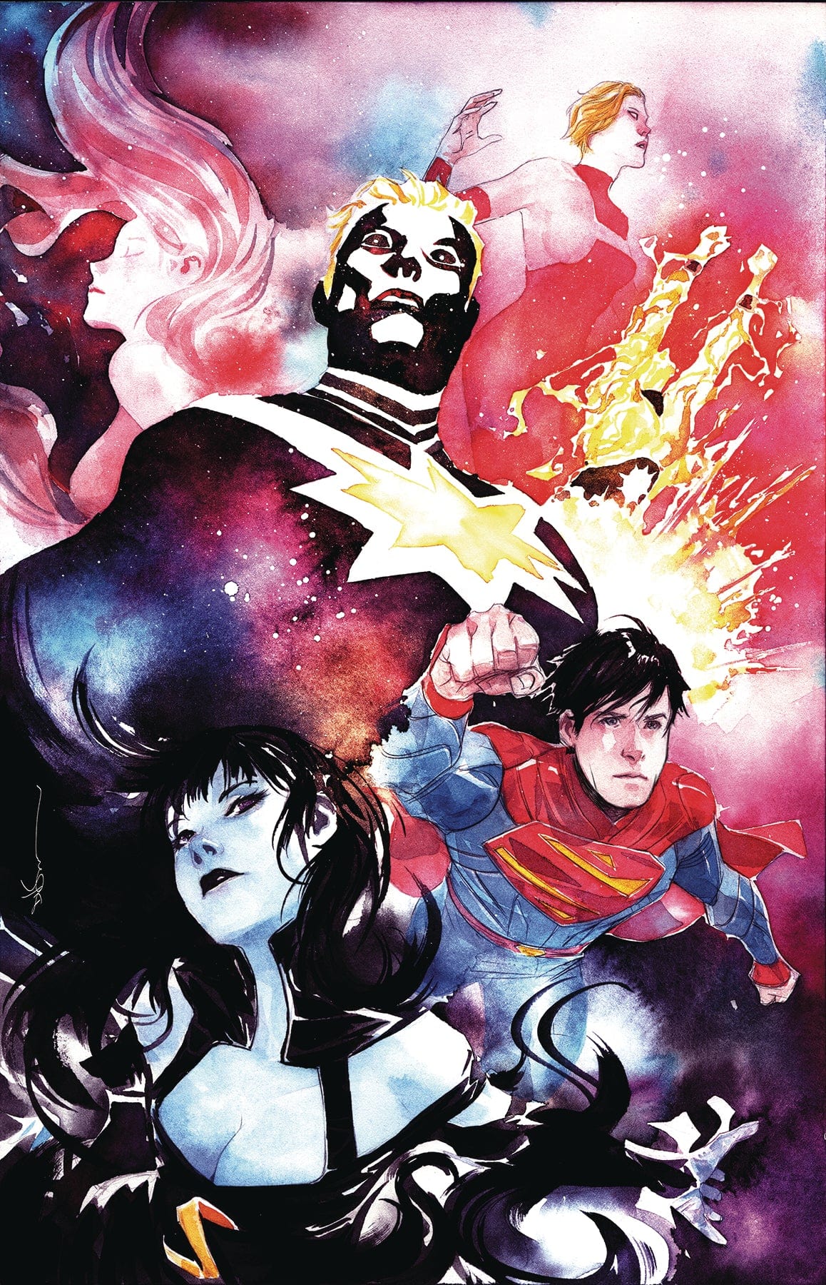 DC COMICS COMIC BOOK LEGION OF SUPER HEROES #8 DUSTIN NGUYEN VAR ED