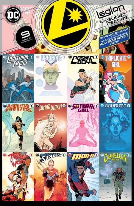 DC COMICS COMIC BOOK LEGION OF SUPER HEROES #9