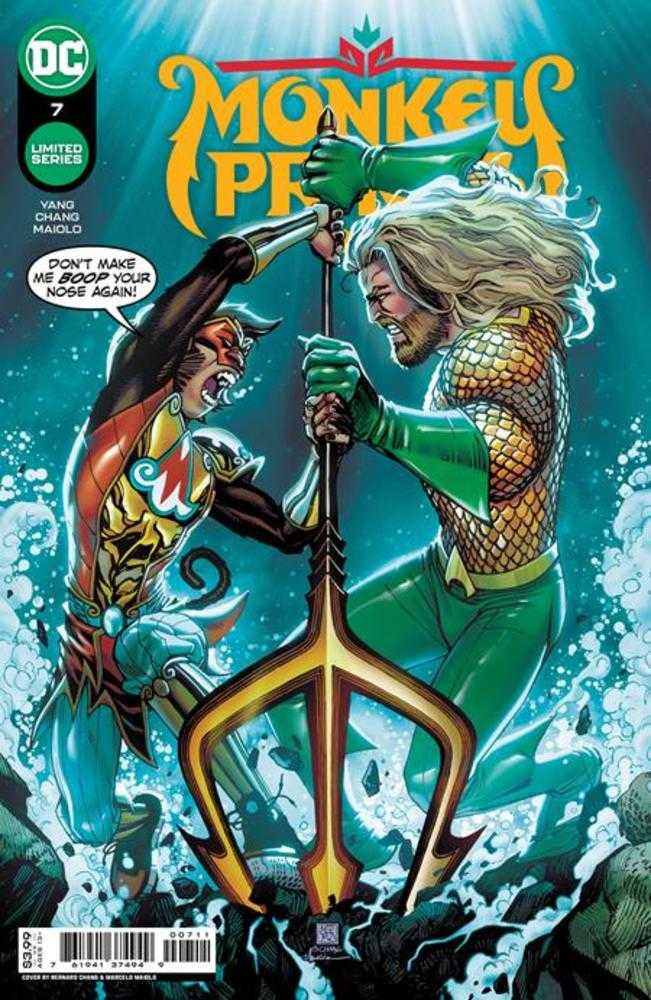 DC Comics COMIC BOOK Monkey Prince #7 (Of 12) Cover A Bernard Chang
