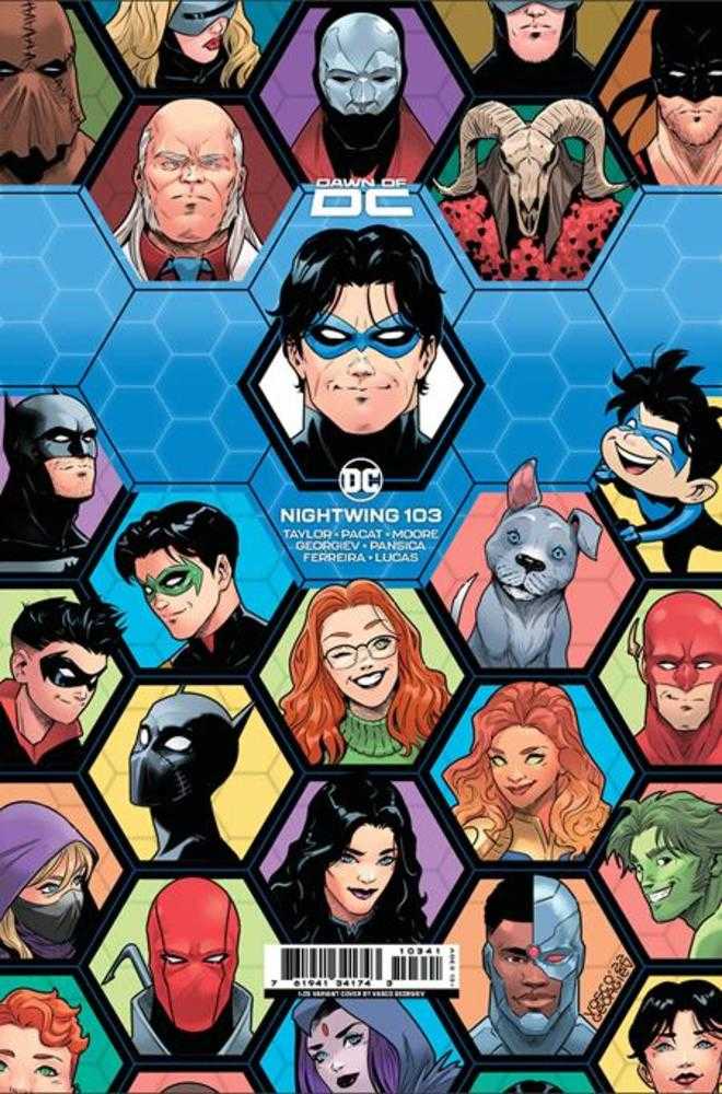 DC Comics COMIC BOOK Nightwing #103 Cover E 1 in 25 Vasco Georgiev Card Stock Variant
