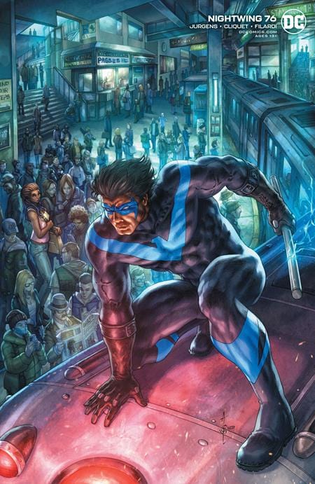 DC COMICS comic book NIGHTWING #76 ALAN QUAH VAR ED