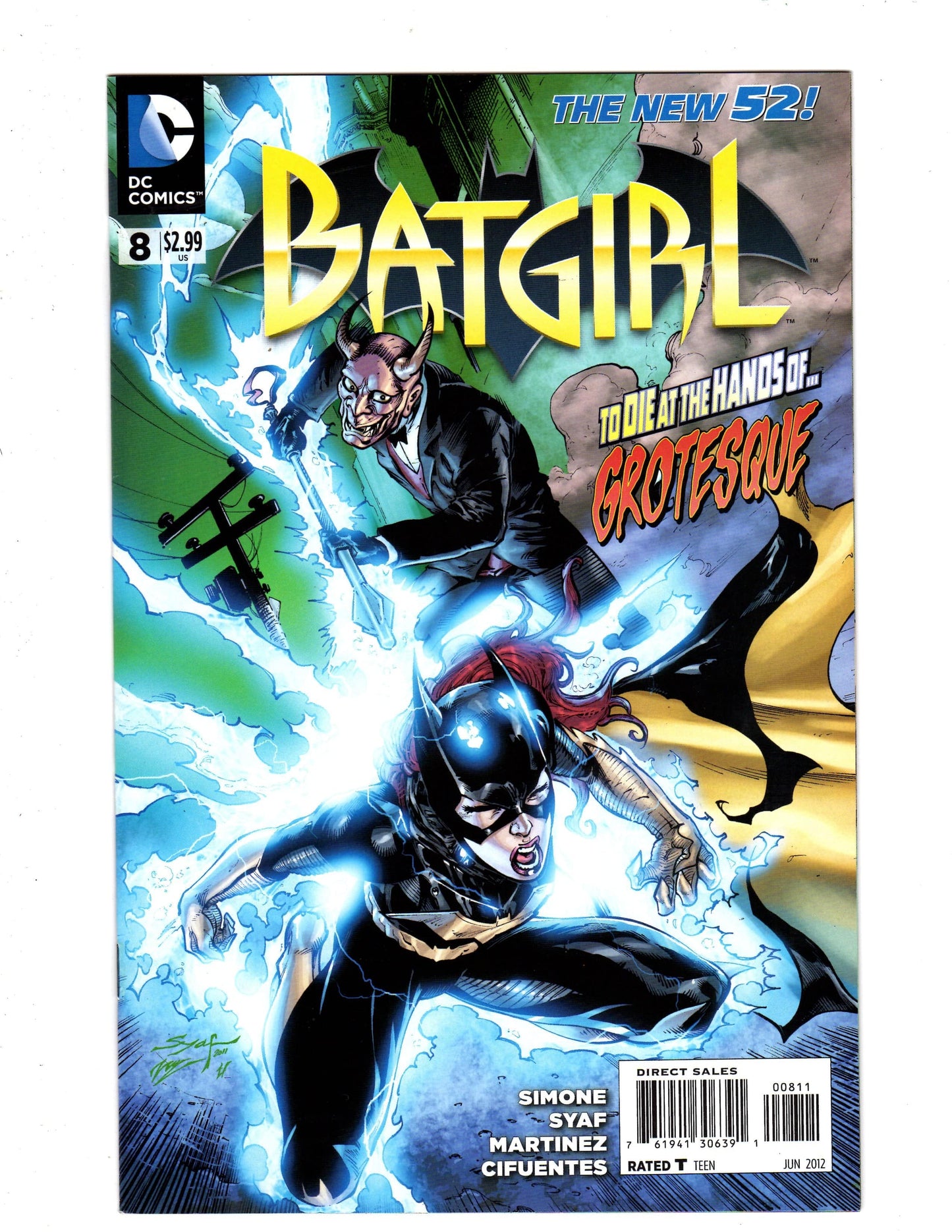DC COMICS COMIC BOOK NM BATGIRL #8