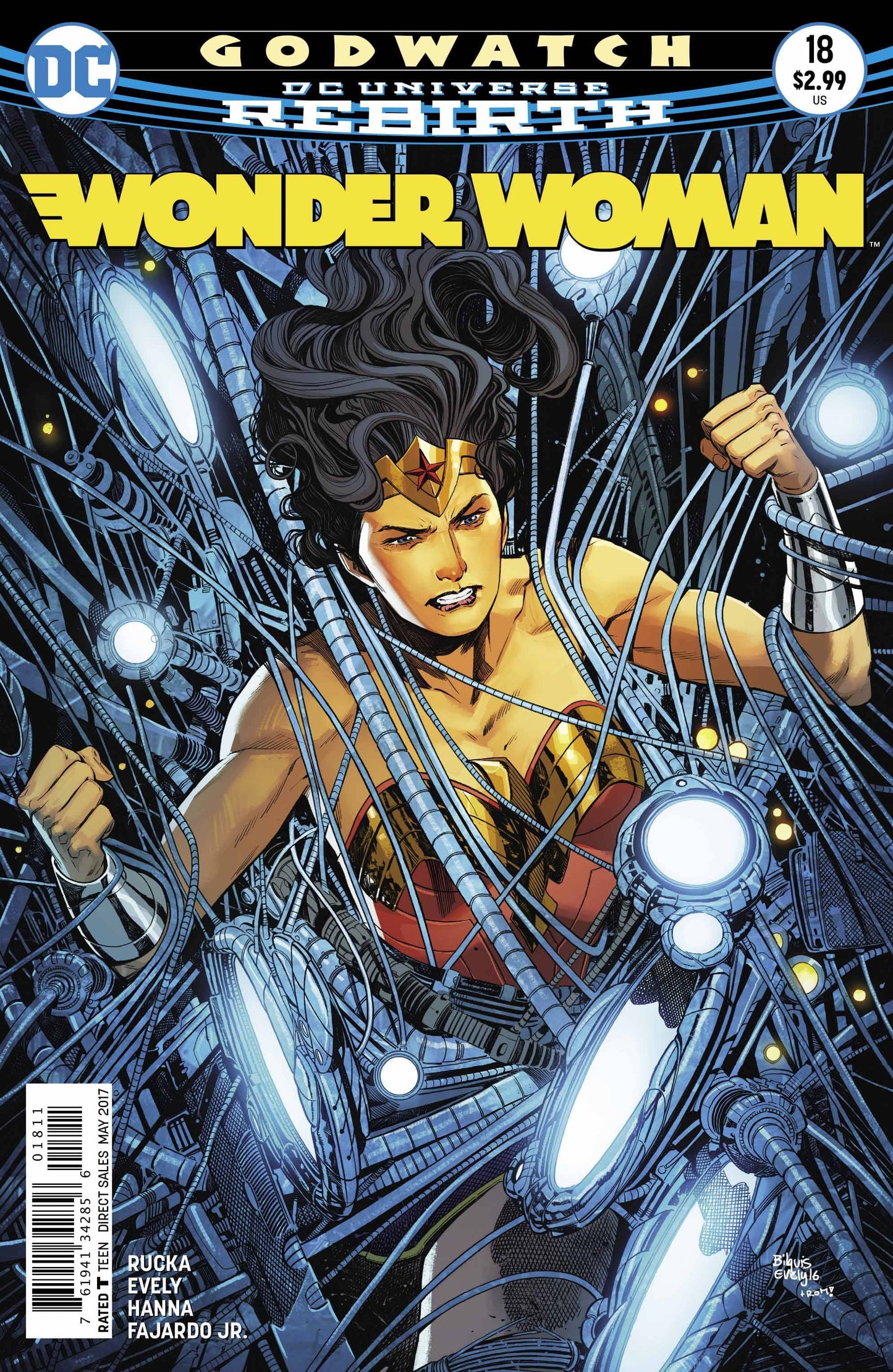 DC COMICS COMIC BOOK NM WONDER WOMAN #18