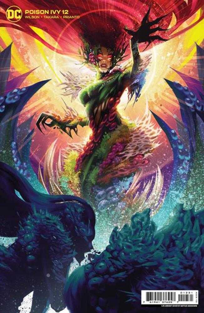 DC Comics COMIC BOOK Poison Ivy #12 Cover D 1 in 25 Mateus Manhanini Card Stock Variant