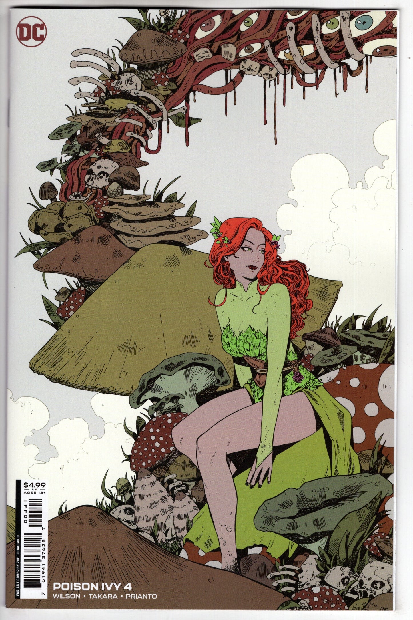 DC Comics COMIC BOOK Poison Ivy #4 (Of 6) Cover C Zoe Thorogood Card Stock Variant