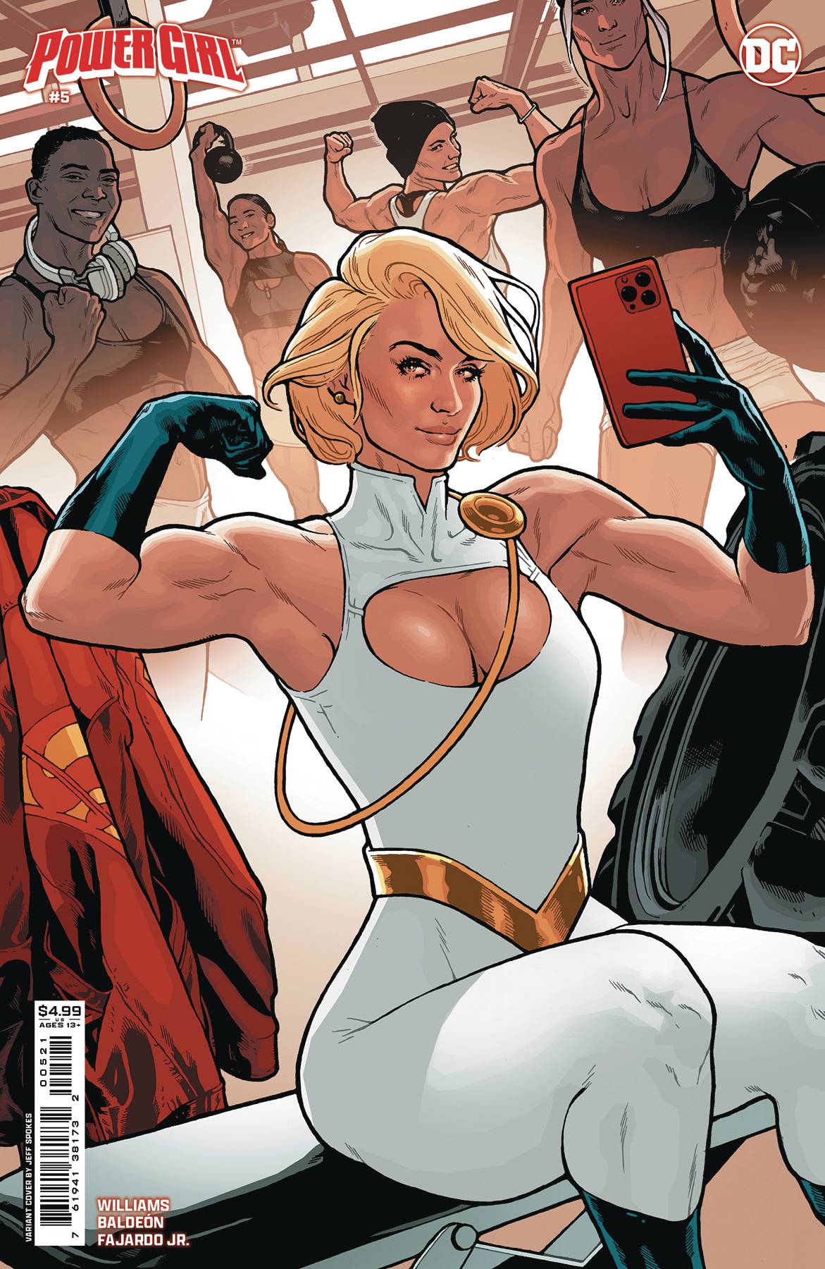 DC COMICS COMIC BOOK POWER GIRL #5 CVR B JEFF SPOKES CSV