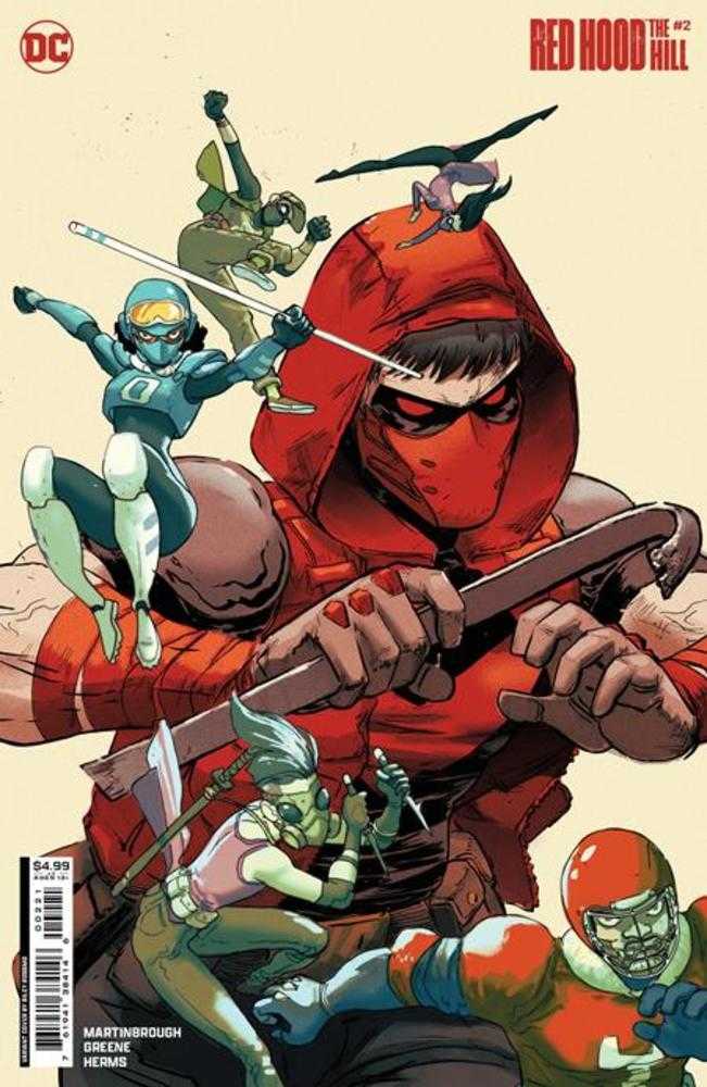 DC Comics COMIC BOOK Red Hood The Hill #2 (Of 6) Cover B Riley Rossmo Card Stock Variant
