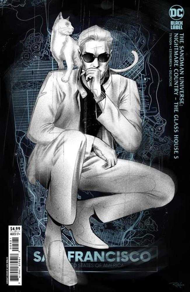 DC Comics COMIC BOOK Sandman Universe Nightmare Country The Glass House #5 (Of 6) Cover B Nick Robles Card Stock Variant (Mature)