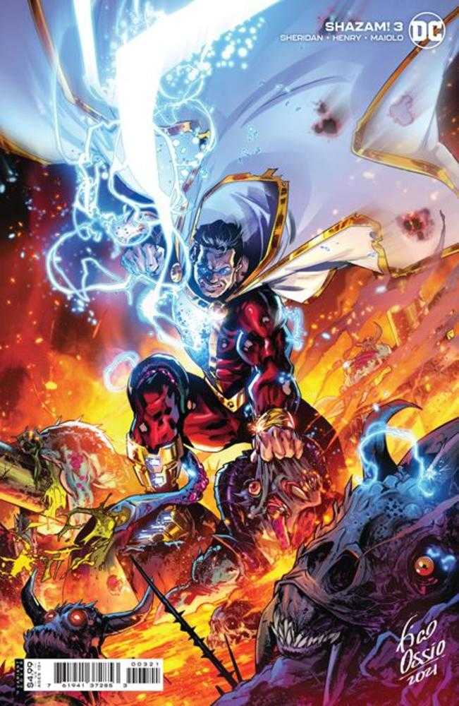 DC Comics COMIC BOOK Shazam #3 (Of 4) Cover B Fico Ossio Card Stock Variant