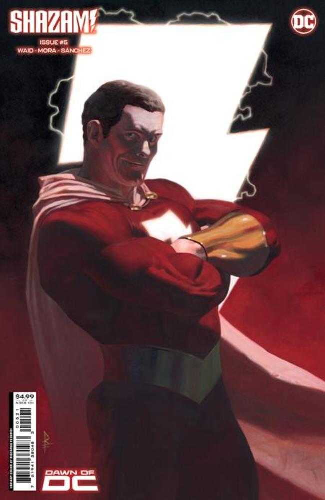 DC Comics COMIC BOOK Shazam #5 Cover B Riccardo Federici Card Stock Variant
