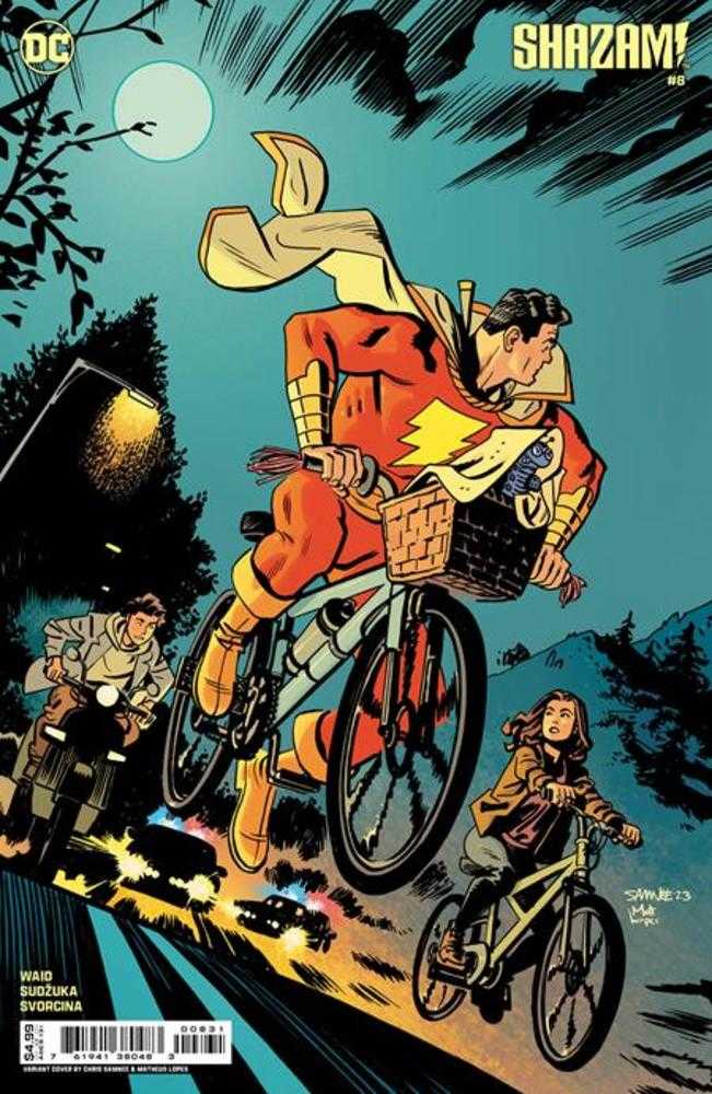 DC Comics COMIC BOOK Shazam #8 Cover C Chris Samnee Card Stock Variant