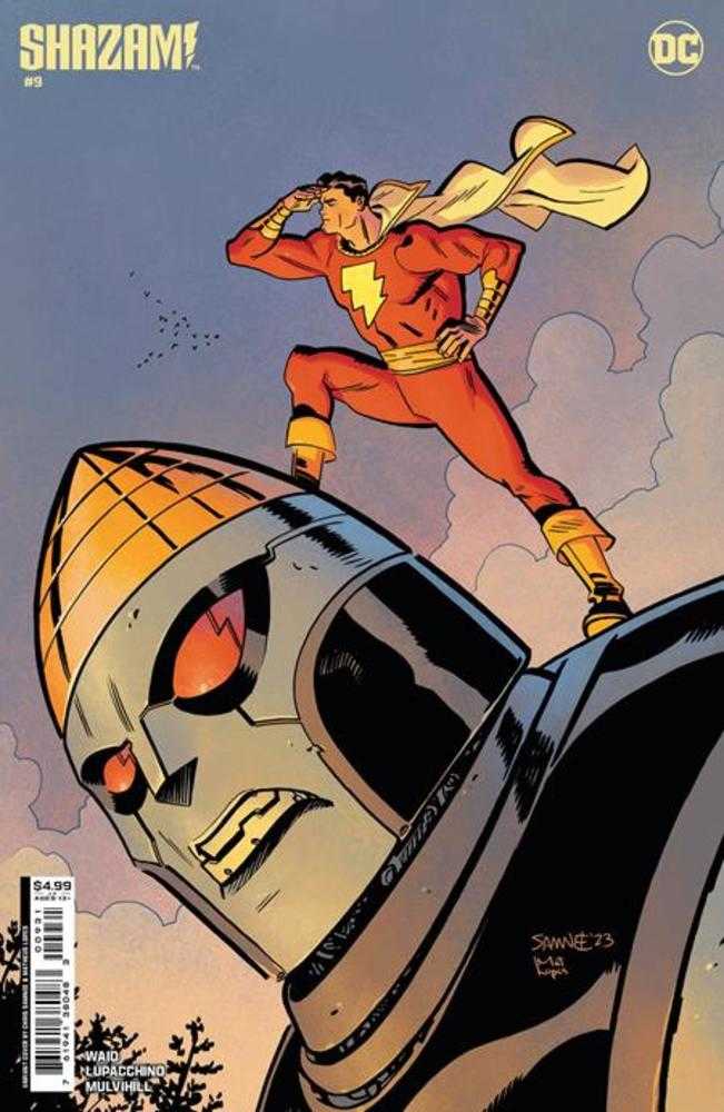 DC Comics COMIC BOOK Shazam #9 Cover C Chris Samnee Card Stock Variant