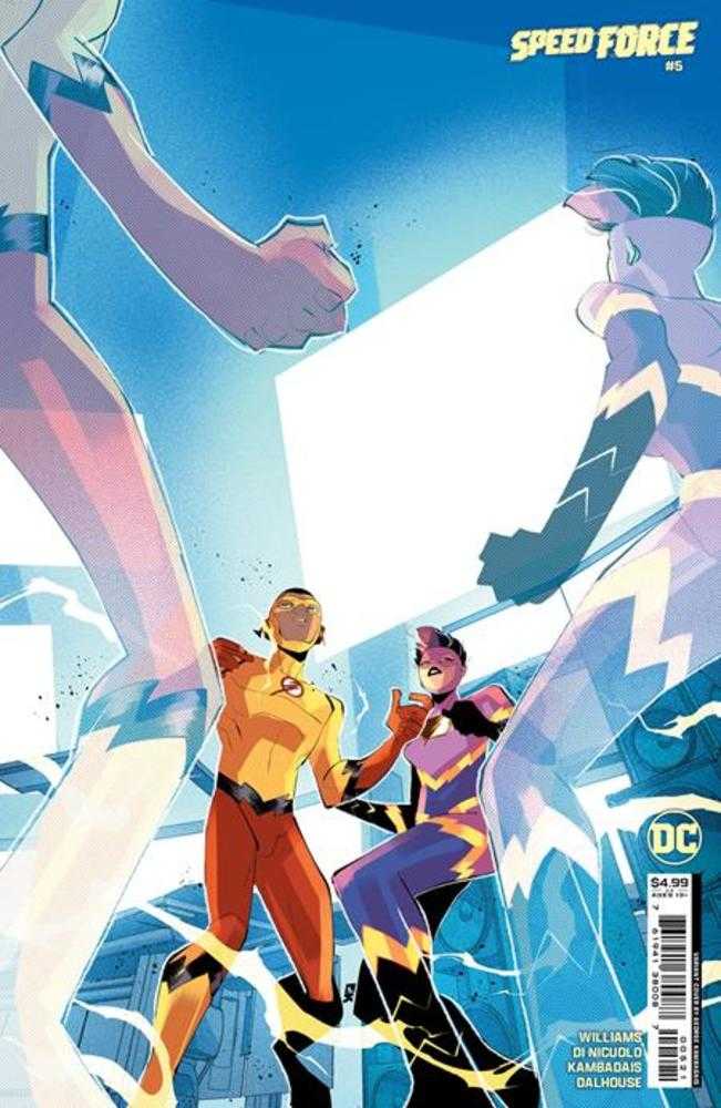 DC Comics COMIC BOOK Speed Force #5 (Of 6) Cover B George Kambadais Card Stock Variant