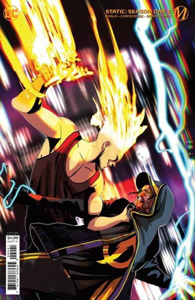 DC Comics COMIC BOOK Static Season One #2 (Of 6) Cover B Nikolas Draper-Ivey Card Stock Variant