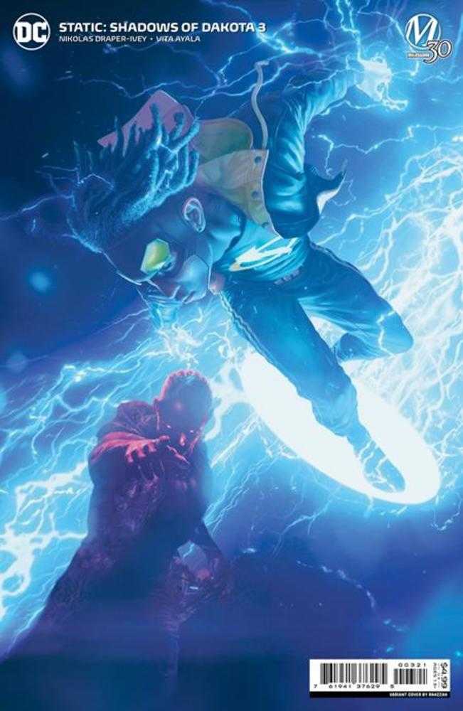 DC Comics COMIC BOOK Static Shadows Of Dakota #3 (Of 6) Cover B Rahzzah Card Stock Variant