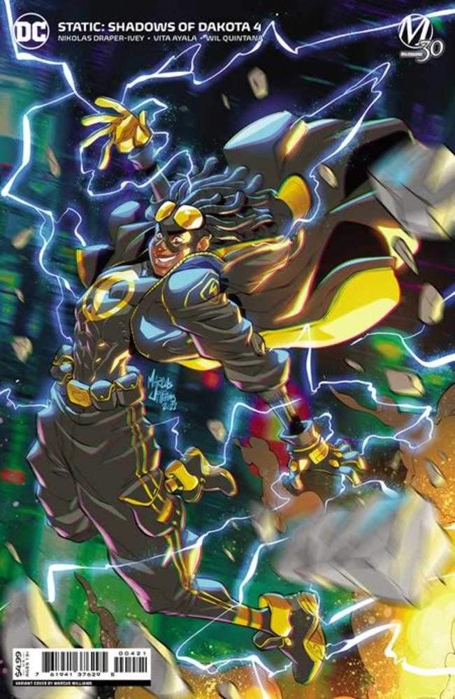 DC Comics COMIC BOOK Static Shadows Of Dakota #4 (Of 6) Cover B Marcus Williams Card Stock Variant