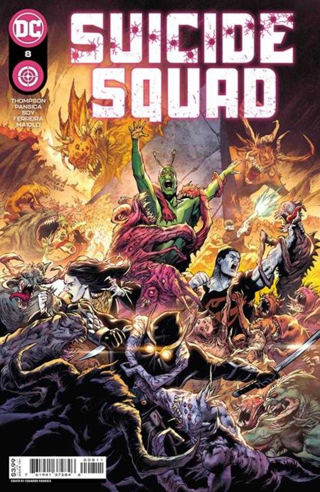 DC Comics COMIC BOOK Suicide Squad #8 Cover A Eduardo Pansica