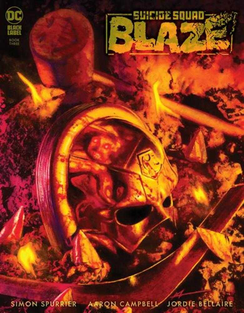 DC Comics COMIC BOOK Suicide Squad Blaze #3 (Of 3) Cover A Aaron Campbell (Mature)
