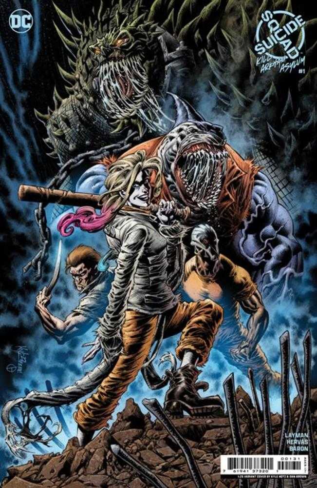 DC Comics COMIC BOOK Suicide Squad Kill Arkham Asylum #1 (Of 5) Cover D 1 in 25 Kyle Hotz Card Stock Variant (Mature)