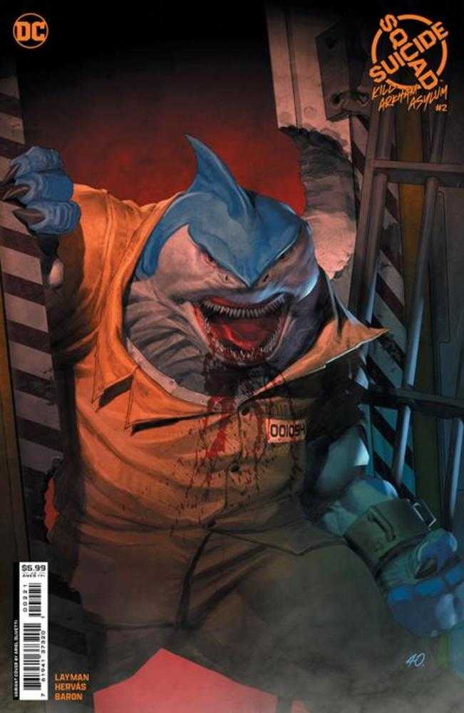 DC Comics COMIC BOOK Suicide Squad Kill Arkham Asylum #2 (Of 5) Cover B Ariel Olivetti Card Stock Variant (Mature)
