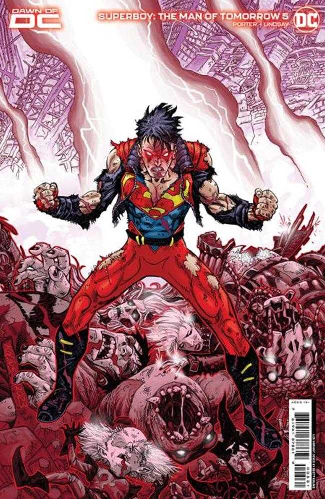 DC Comics COMIC BOOK Superboy The Man Of Tomorrow #5 (Of 6) Cover D 1 in 25 Scott Kolins Card Stock Variant