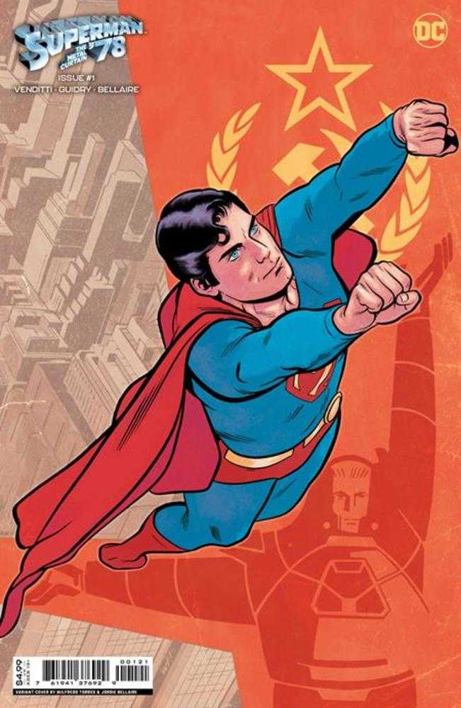 DC Comics COMIC BOOK Superman 78 The Metal Curtain #1 (Of 6) Cover B Wilfredo Torres Card Stock Variant