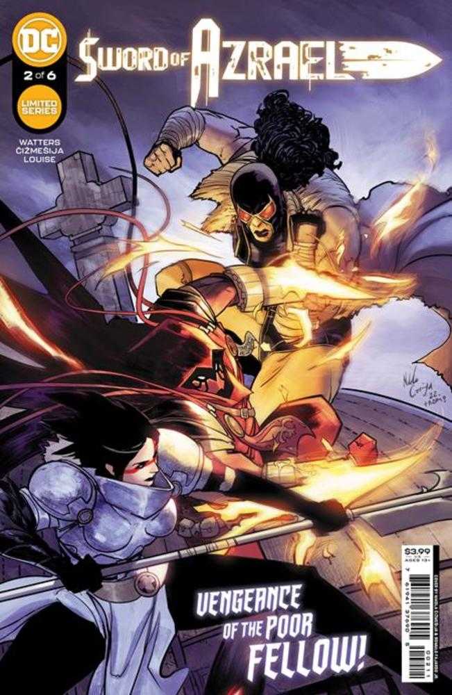 DC Comics COMIC BOOK Sword Of Azrael #2 (Of 6) Cover A Nikola Cizmesija