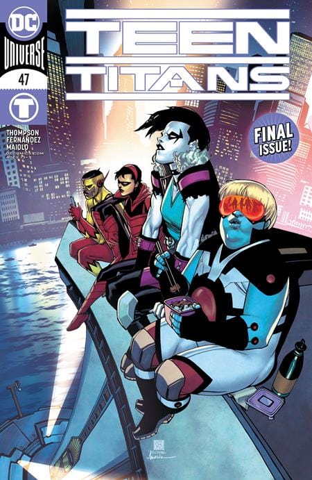 DC COMICS comic book TEEN TITANS #47