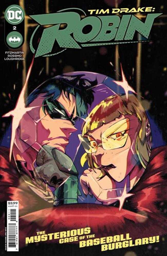 DC Comics COMIC BOOK Tim Drake Robin #2 Cover A Ricardo Lopez Ortiz