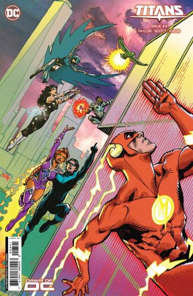 DC Comics COMIC BOOK Titans #3 Cover D 1 in 25 Cully Hamner Card Stock Variant