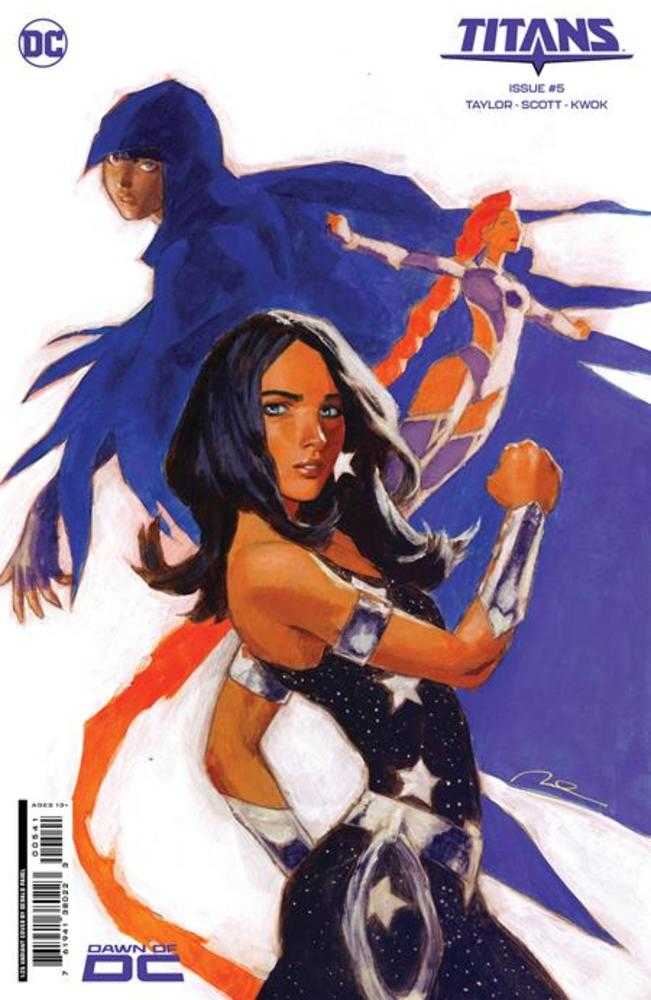 DC Comics COMIC BOOK Titans #5 Cover F 1 in 25 Gerald Parel Card Stock Variant