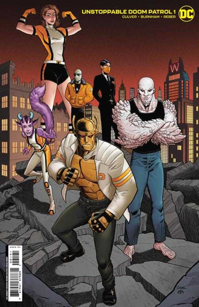 DC Comics COMIC BOOK Unstoppable Doom Patrol #1 (Of 6) Cover D 1 in 25 Dennis Culver Card Stock Variant