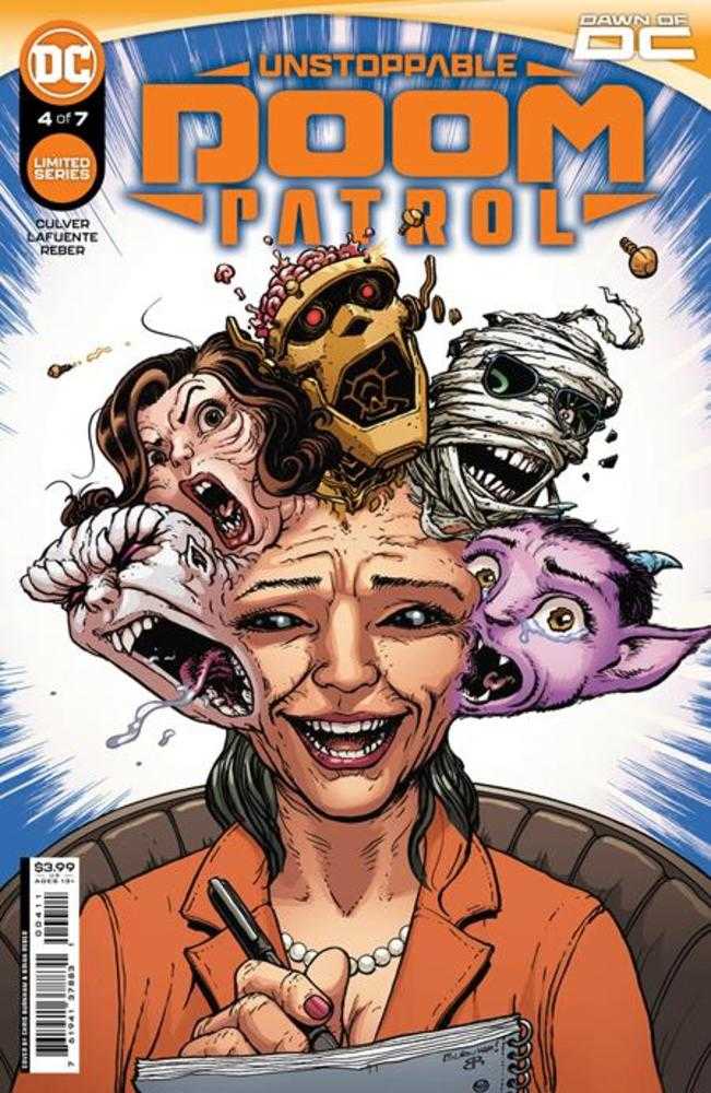 DC Comics COMIC BOOK Unstoppable Doom Patrol #4 (Of 6) Cover A Chris Burnham