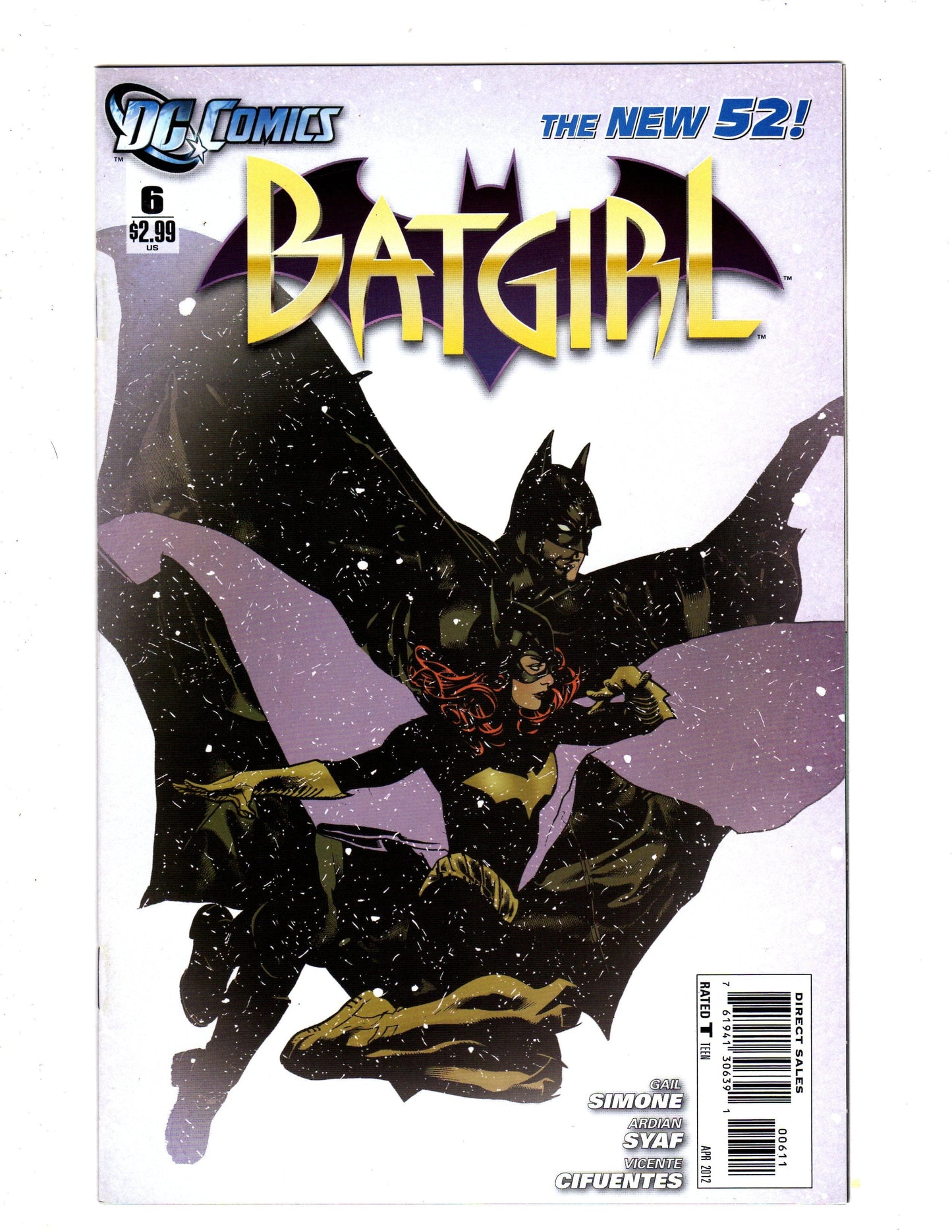 DC COMICS COMIC BOOK VF BATGIRL #6