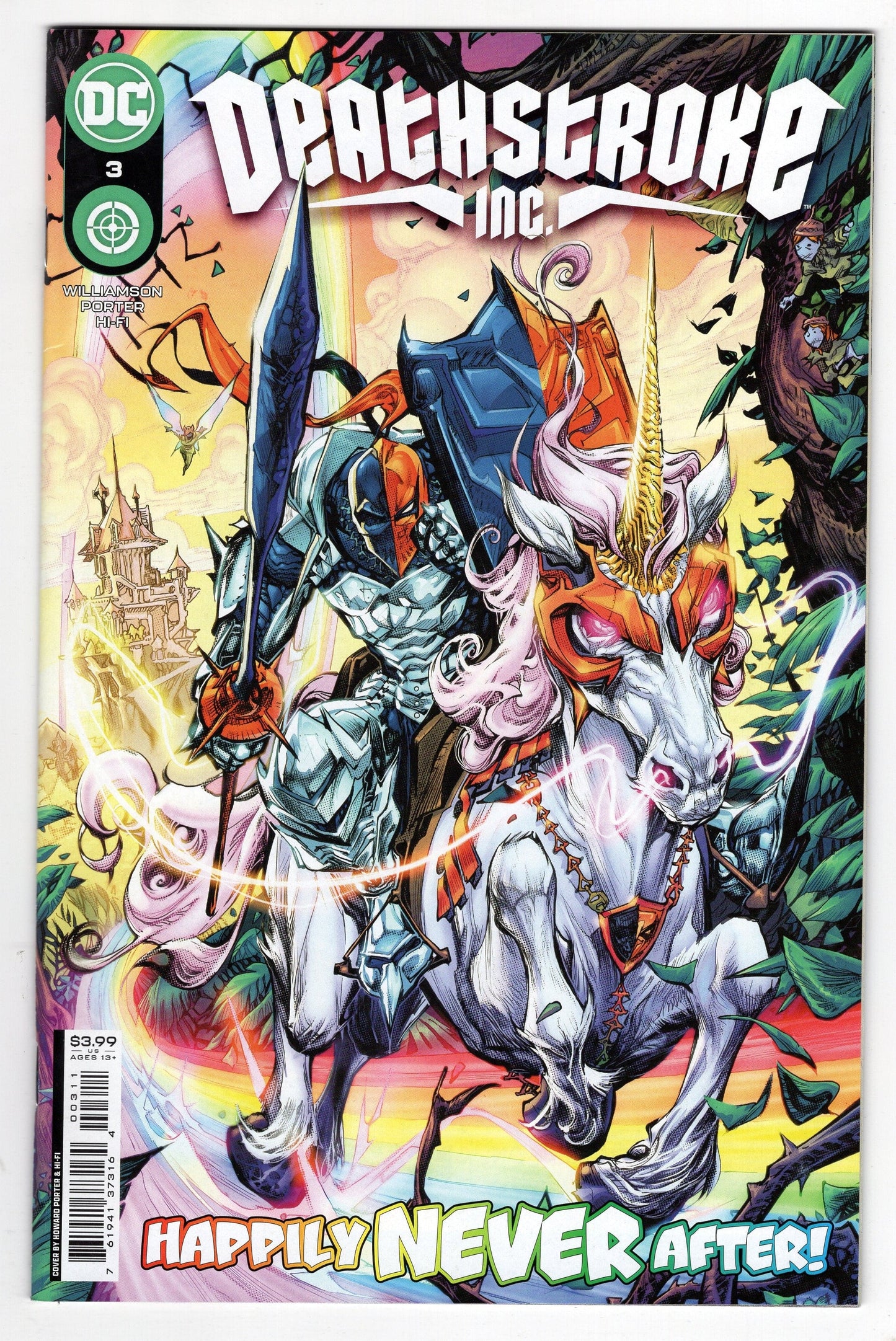 DC Comics COMIC BOOK VF+ Deathstroke Inc #3 Cover A Howard Porter