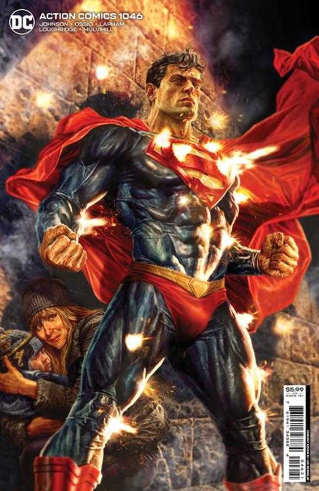 DC Comics COMIC BOOK VF/NM Action Comics #1046 Cover B Lee Bermejo Card Stock Variant