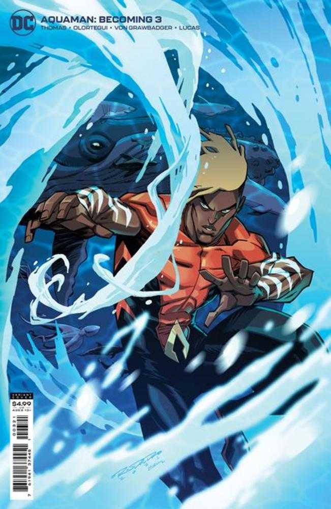DC Comics COMIC BOOK VF/NM Aquaman The Becoming #3 (Of 6) Cover B Khary Randolph Card Stock Variant