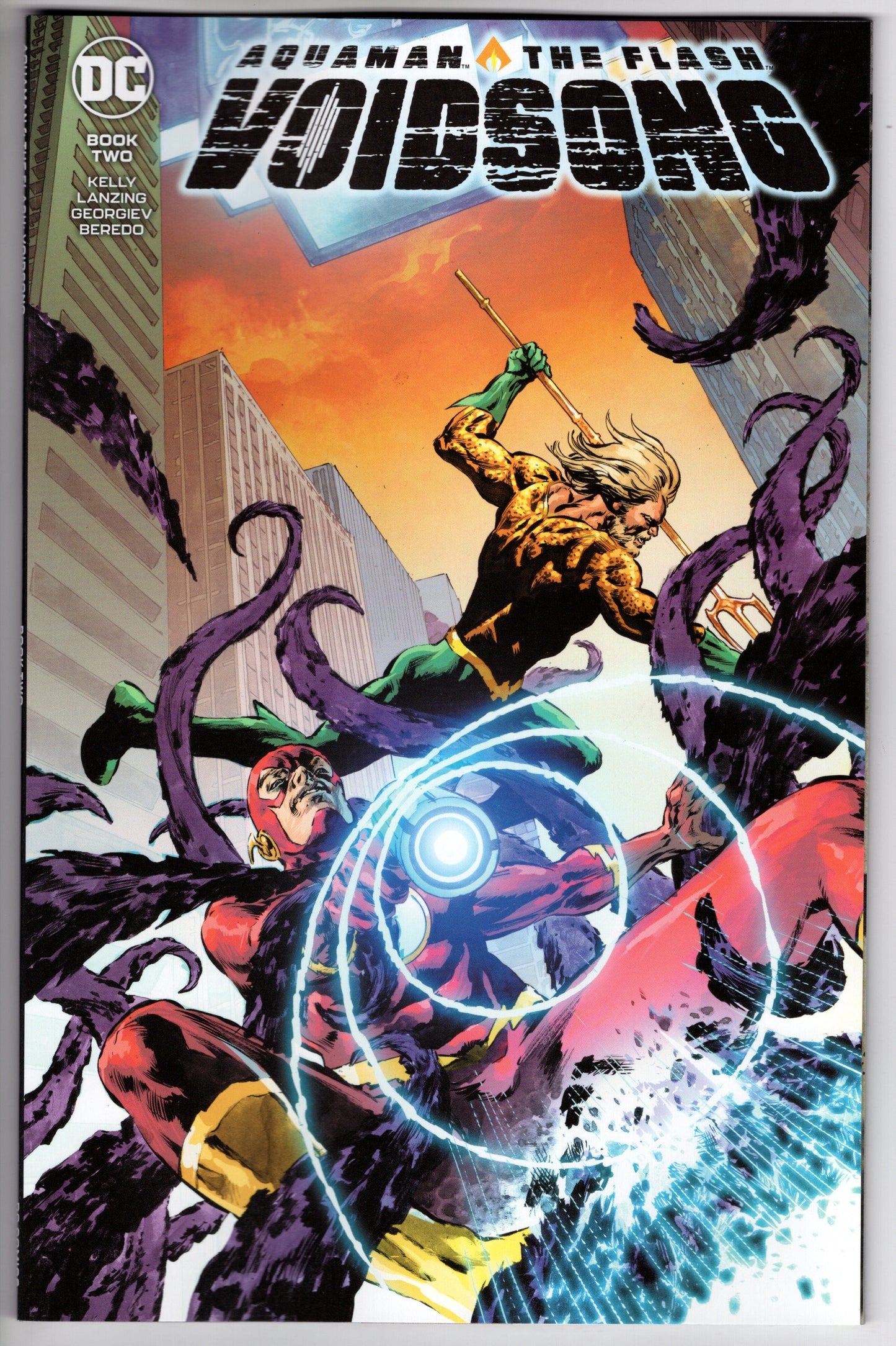 DC Comics COMIC BOOK VF/NM Aquaman & The Flash Voidsong #2 (Of 3) Cover A Mike Perkins