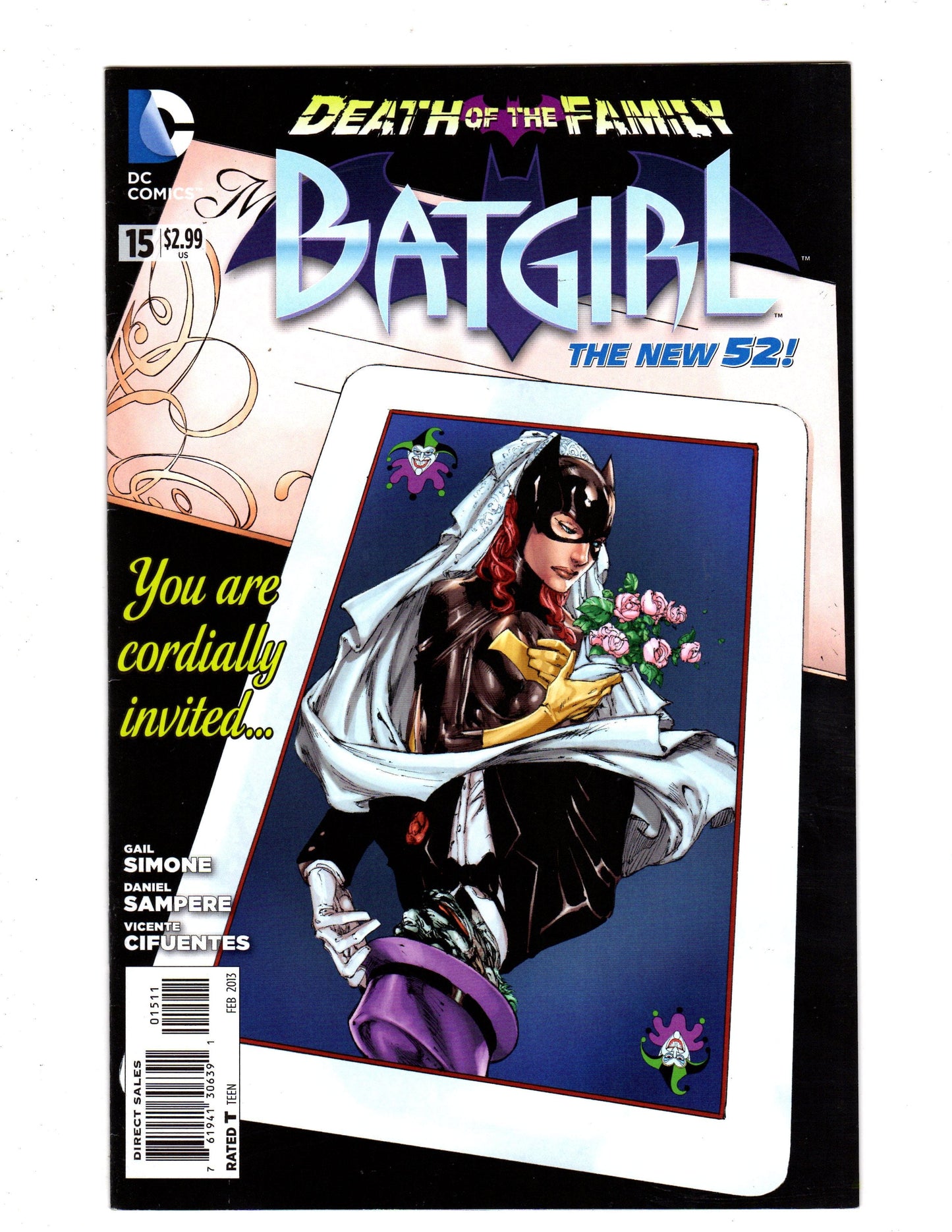 DC COMICS COMIC BOOK VF/NM BATGIRL #15 (DOTF)