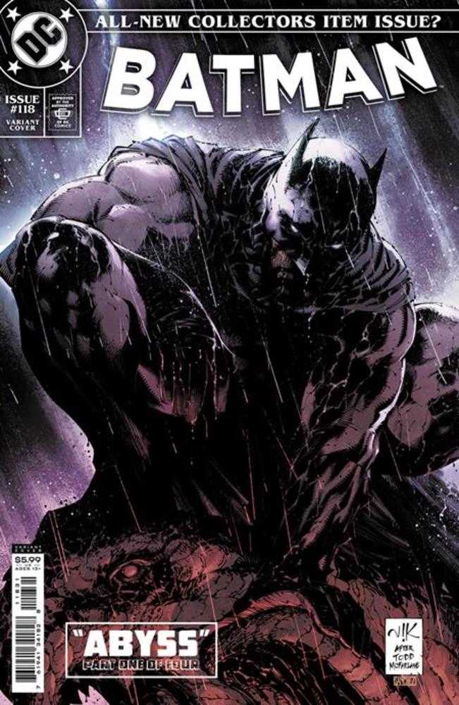 DC Comics COMIC BOOK VF/NM Batman #118 Cover E Viktor Bogdanovic Card Stock Variant